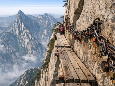 Mount Hua Ancient Plank Road